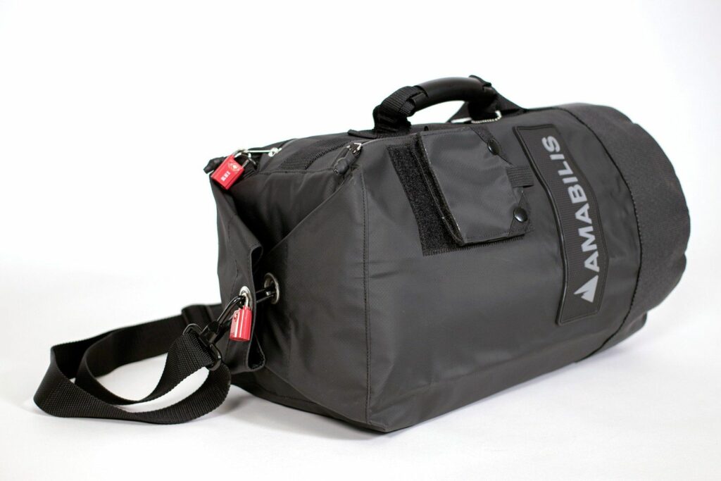 Amabilis Stealth Black Duffel