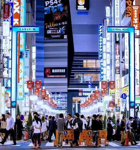 Crowd Scanning Targeting Tactics in Tokyo