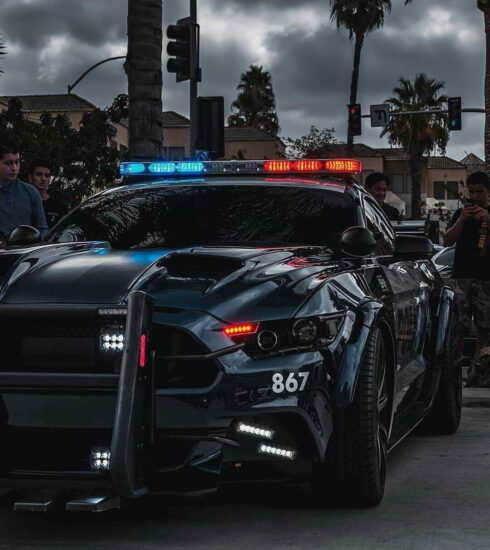 Ford Mustang Police Car