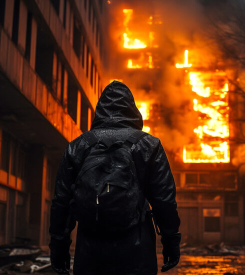 Establishing a Cover Story On The Fly - CIA in Front of a Building on Fire | Tradecraft