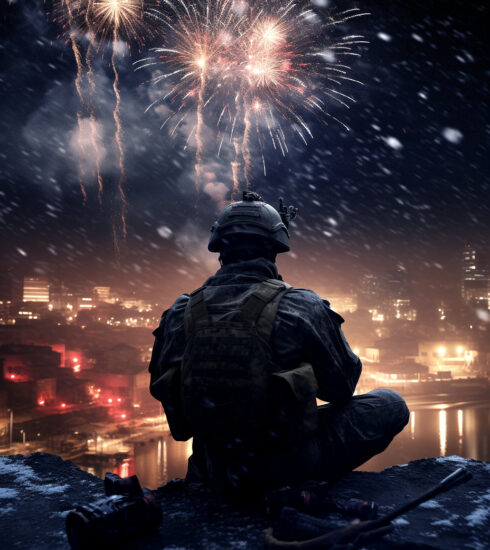 Special Forces Operator Watching The New Years Eve Fireworks in Ukraine | Tradecraft