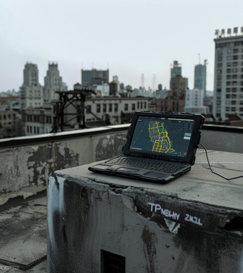 Pre-Travel Intelligence Gathering with a Toughbook on a Rooftop in New York City | Covert Operative Tradecraft