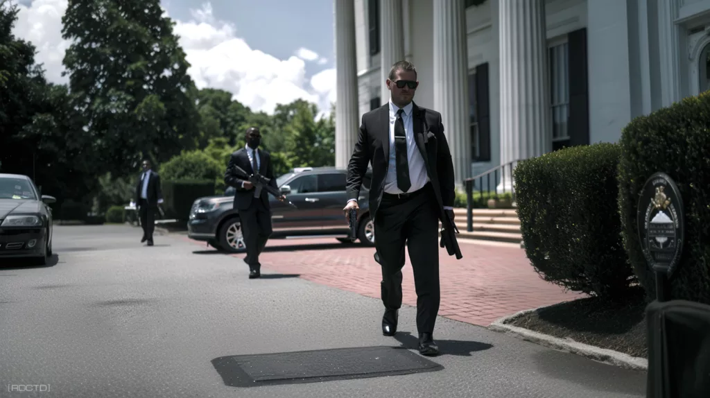 Secret Service Agents With Guns Drawn in DC - Skillset | Covert Operative Tradecraft